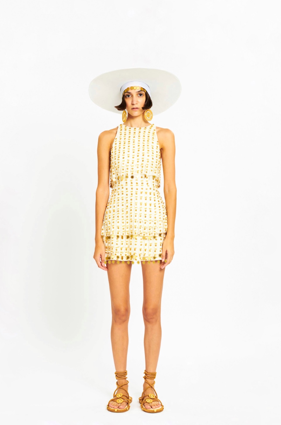 Beaded dress by raisa vanessa